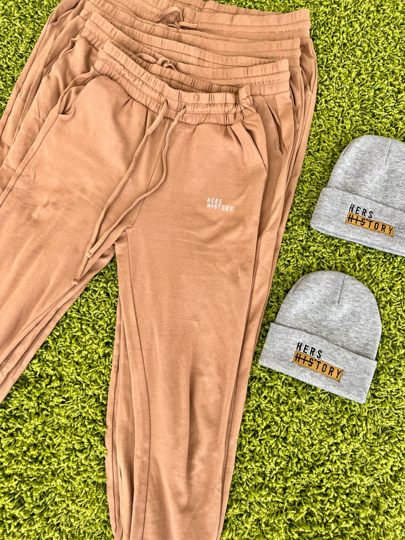 HERSTORY CAMEL JOGGERS
